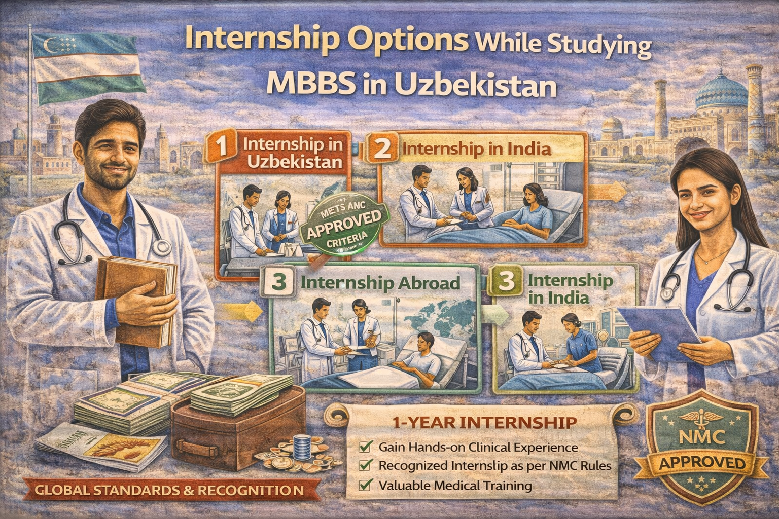 Internship Options While Studying MBBS in Uzbekistan